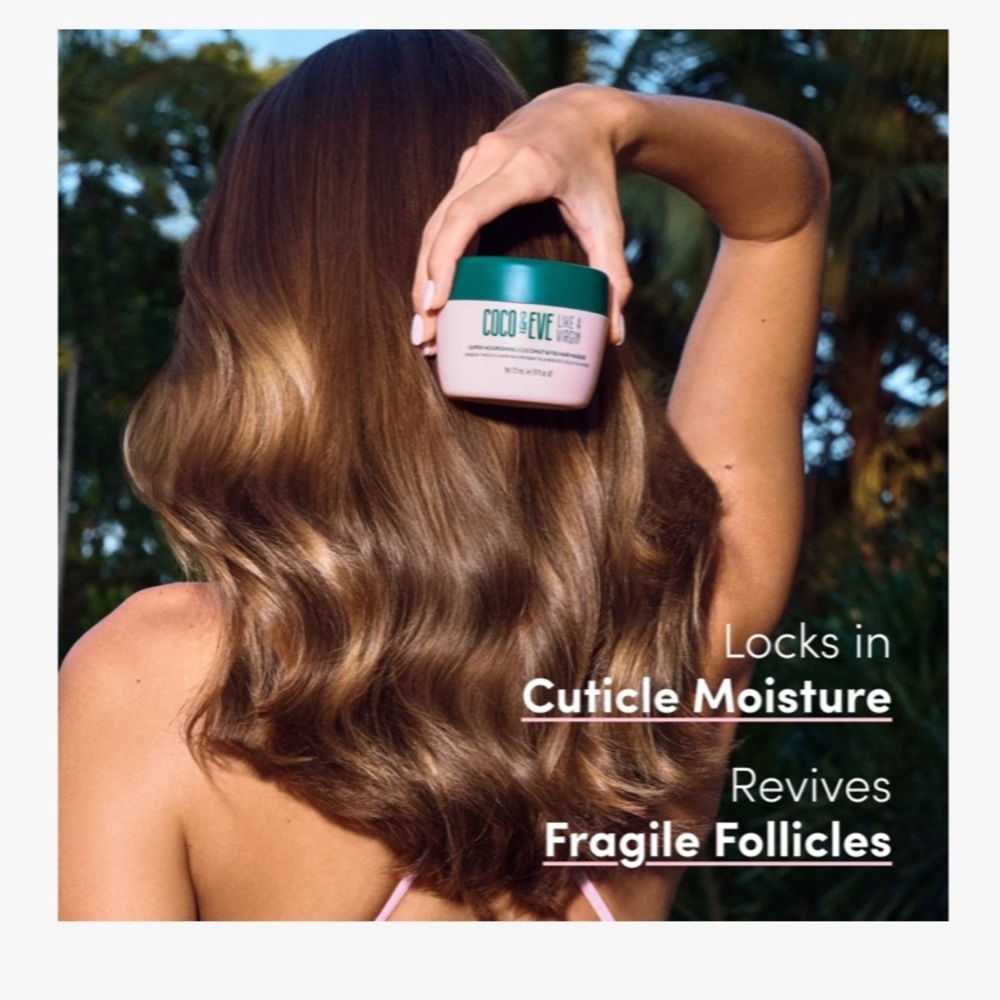 Coco & Eve Super Nourishing Coconut & Fig Hair Masque - Picture 6 of 6